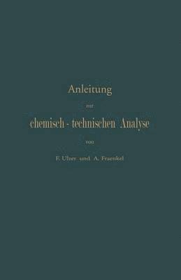 bokomslag Anleitung zur chemisch-technischen Analyse