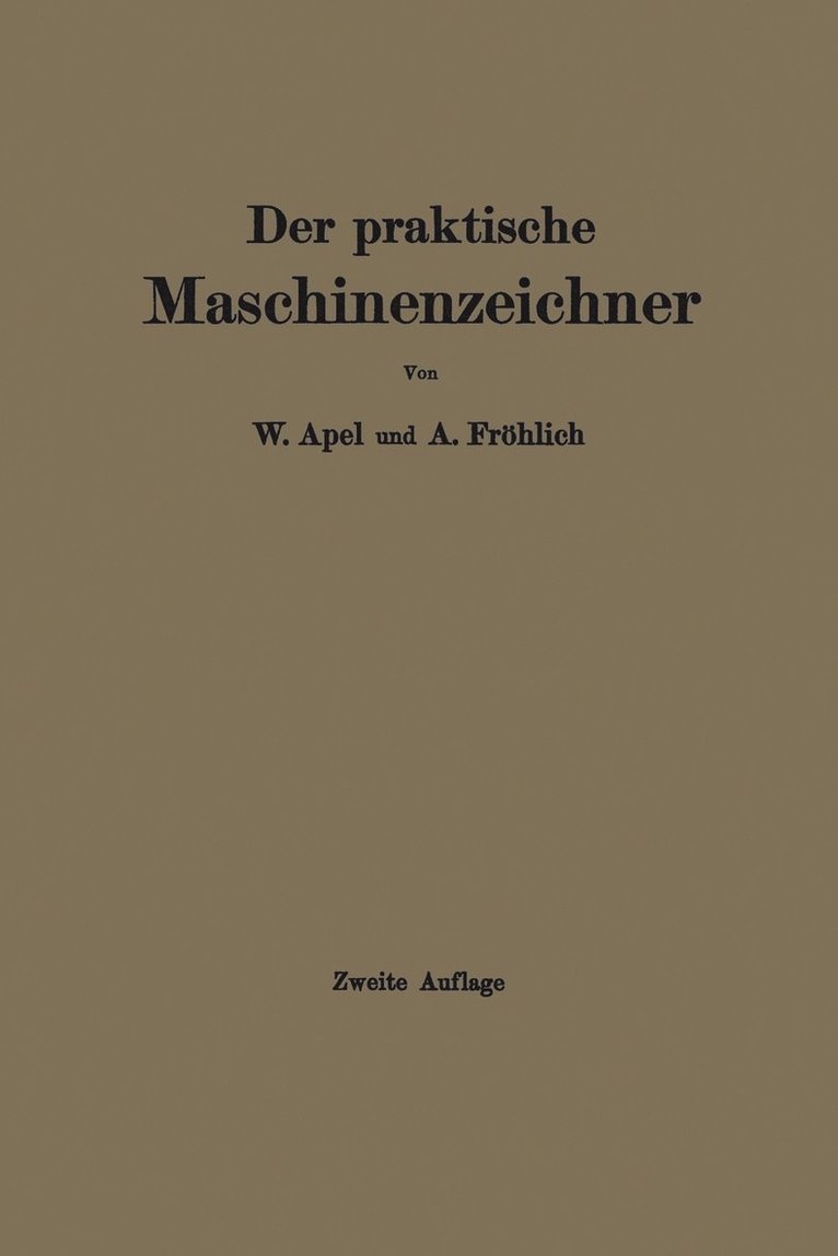 Der praktische Maschinenzeichner 1