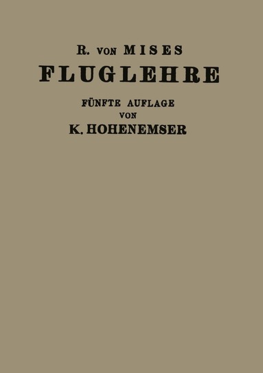 bokomslag Fluglehre