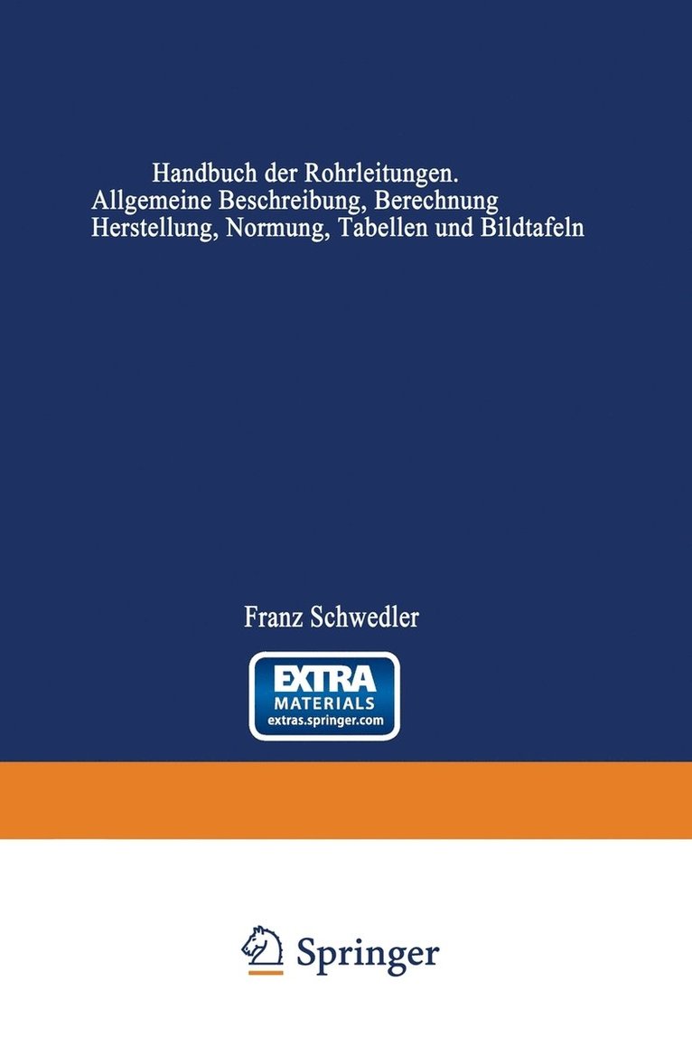 Handbuch der Rohrleitungen 1