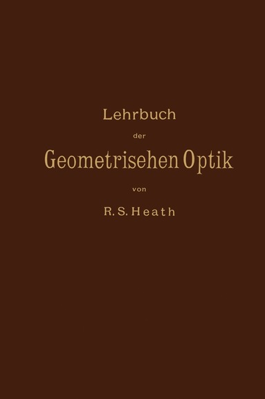 bokomslag Lehrbuch der Geometrischen Optik