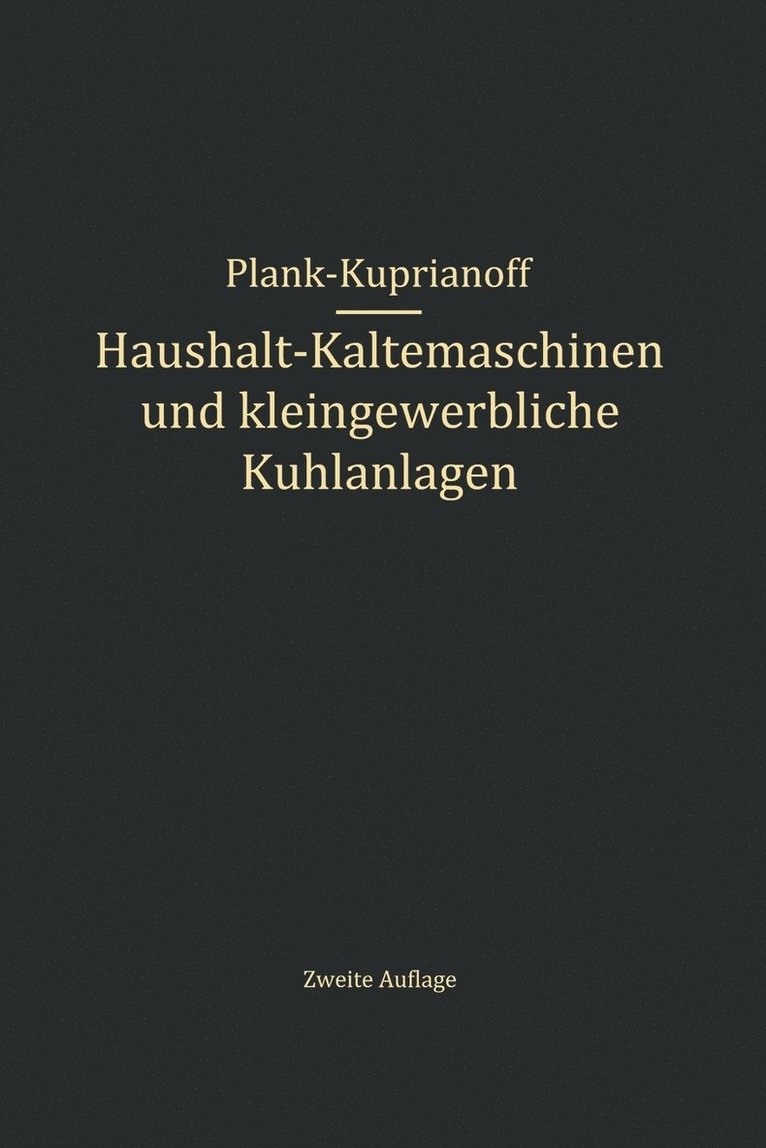 Haushalt-Kltemaschinen und kleingewerbliche Khlanlagen 1