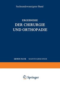 bokomslag Ergebnisse der Chirurgie und Orthopadie