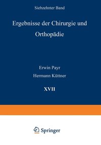 bokomslag Ergebnisse der Chirurgie und Orthopädie