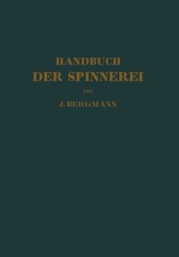 bokomslag Handbuch der Spinnerei