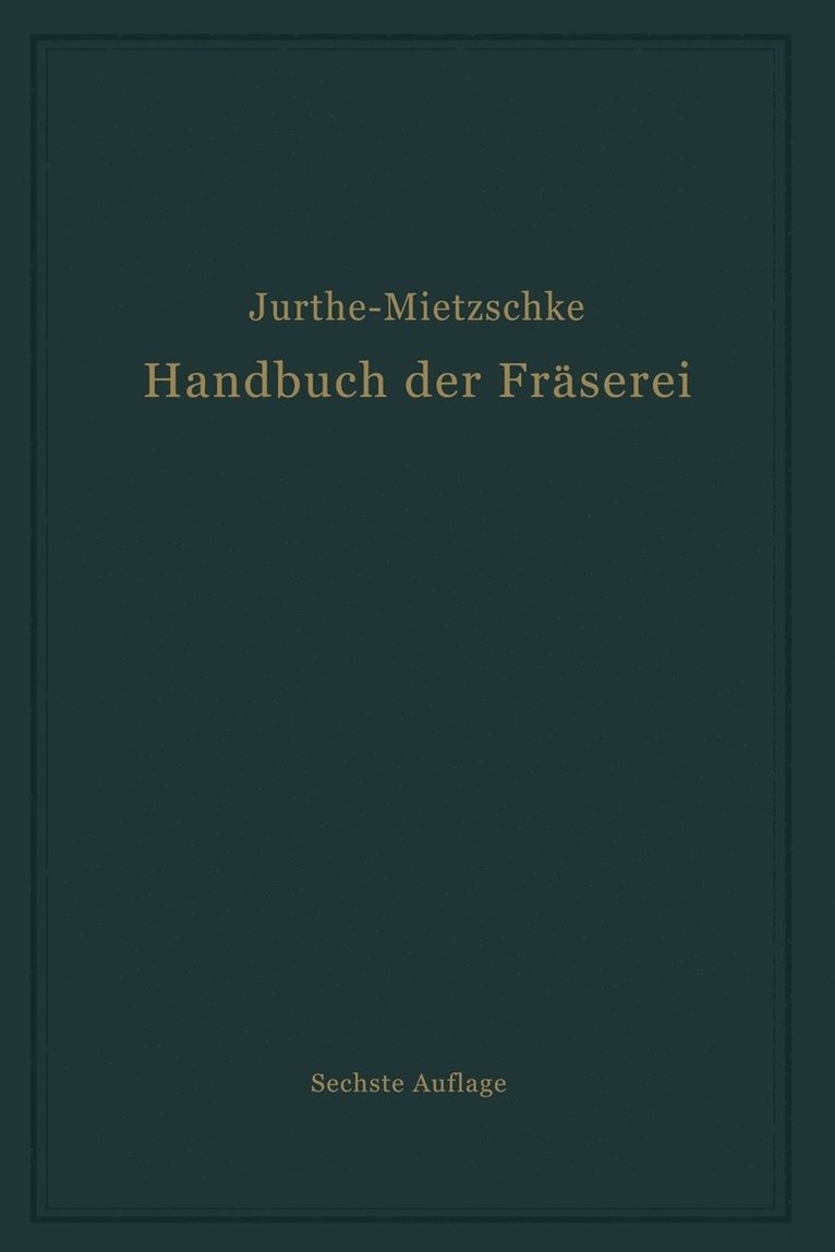 Handbuch der Frserei 1