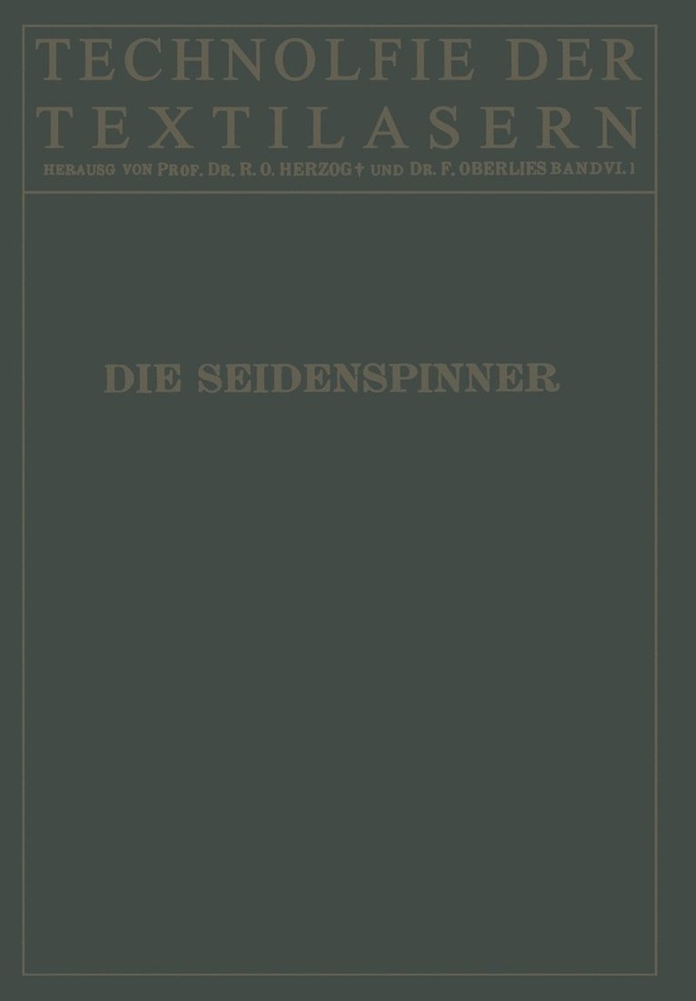 Die Seidenspinner 1