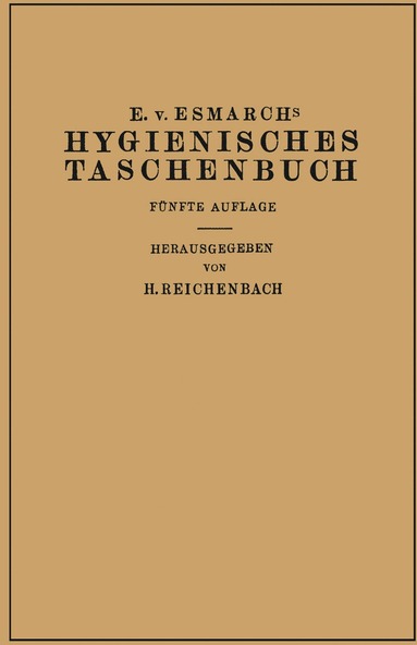 bokomslag Hygienisches Taschenbuch