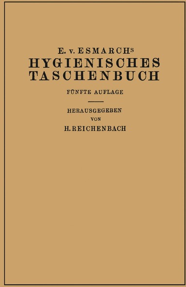 bokomslag Hygienisches Taschenbuch