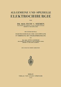 bokomslag Allgemeine und Spezielle Elektrochirurgie