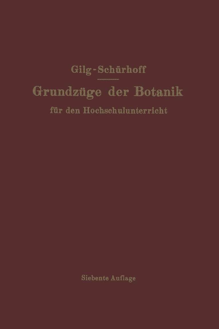 Grundzge der Botanik 1