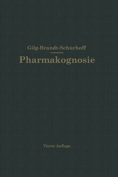 bokomslag Lehrbuch der Pharmakognosie