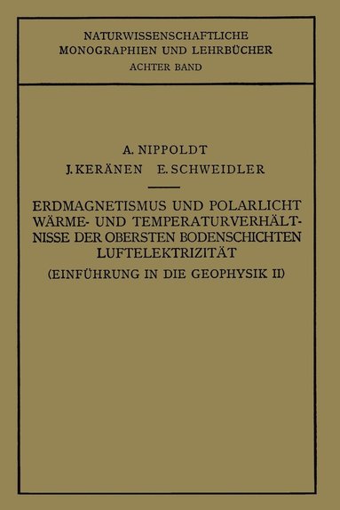 bokomslag Einfhrung in die Geophysik