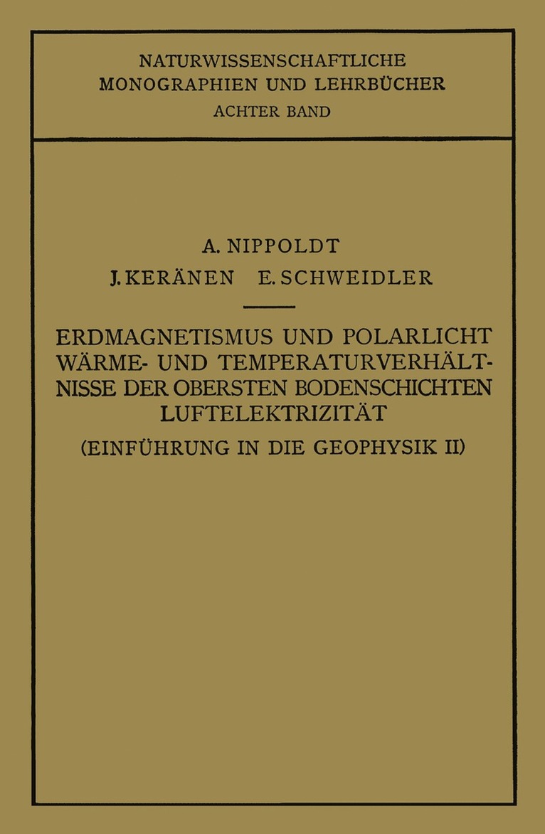 Einführung in die Geophysik