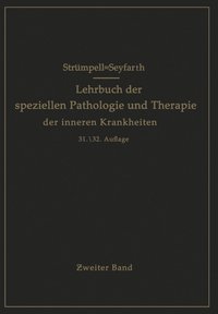 bokomslag Lehrbuch der speziellen Pathologie und Therapie der inneren Krankheiten fur Studierende und AErzte