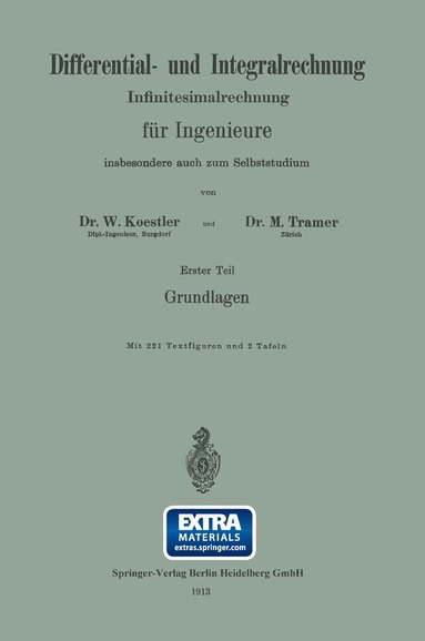 bokomslag Differential- und Integralrechnung