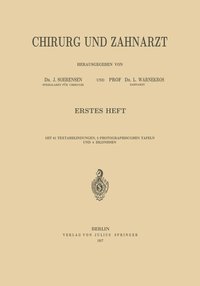 bokomslag Chirurg und Zahnarzt