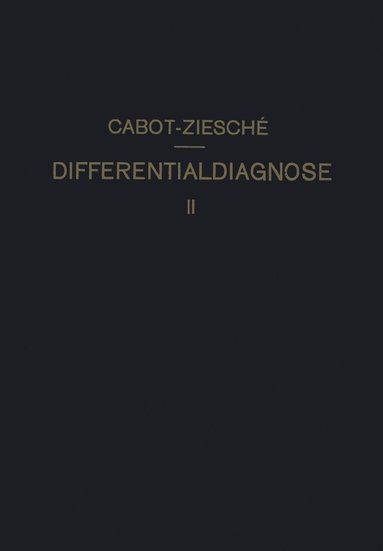 bokomslag Differentialdiagnose