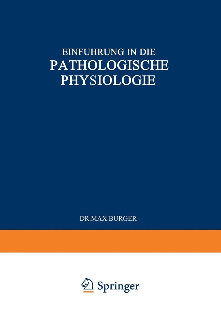 Einfhrung in die Pathologische Physiologie 1