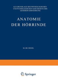 bokomslag Anatomie der Hrrinde