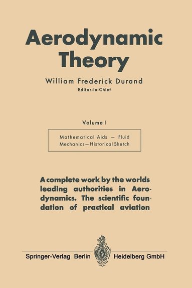 bokomslag Aerodynamic Theory