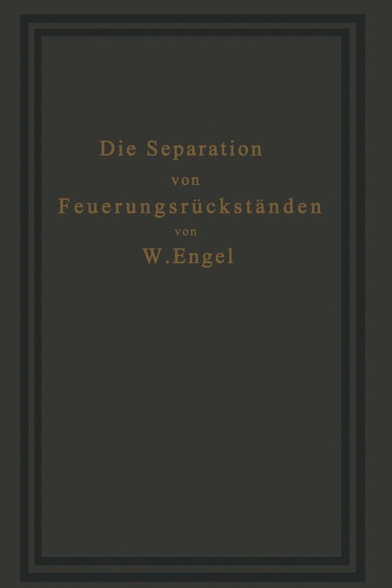 Die Separation von Feuerungsrckstnden und ihre Wirtschaftlichkeit 1