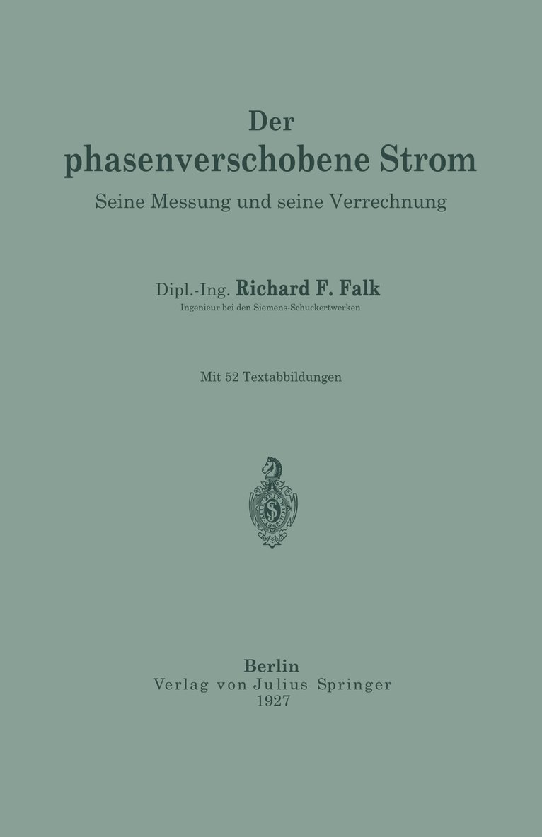 Der phasenverschobene Strom 1