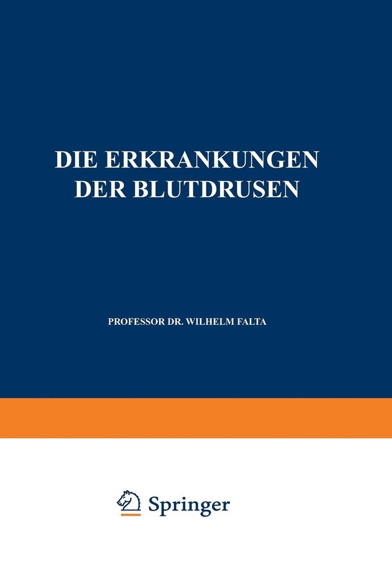 Die Erkrankungen der Blutdrsen 1