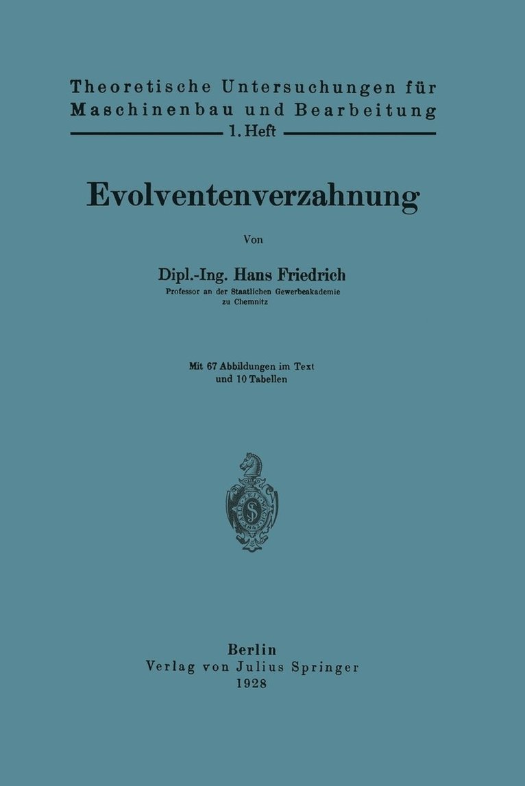 Evolventenverzahnung 1