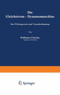 bokomslag Die Gleichstrom-Dynamomaschine