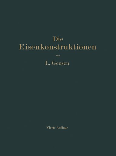 bokomslag Die Eisenkonstruktionen