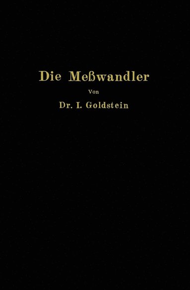 bokomslag Die Meßwandler