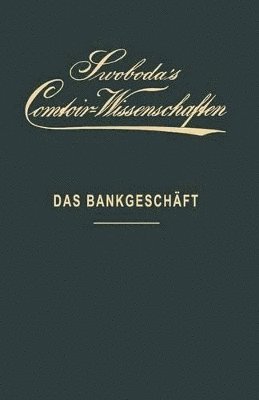 bokomslag Das Bankgeschft