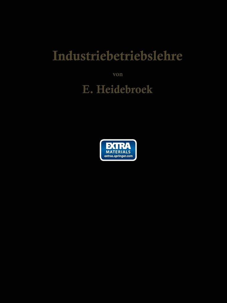 Industriebetriebslehre