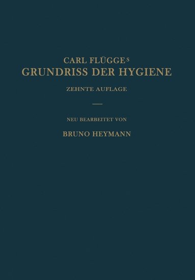 bokomslag Grundriss der Hygiene