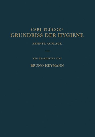 bokomslag Grundriss der Hygiene