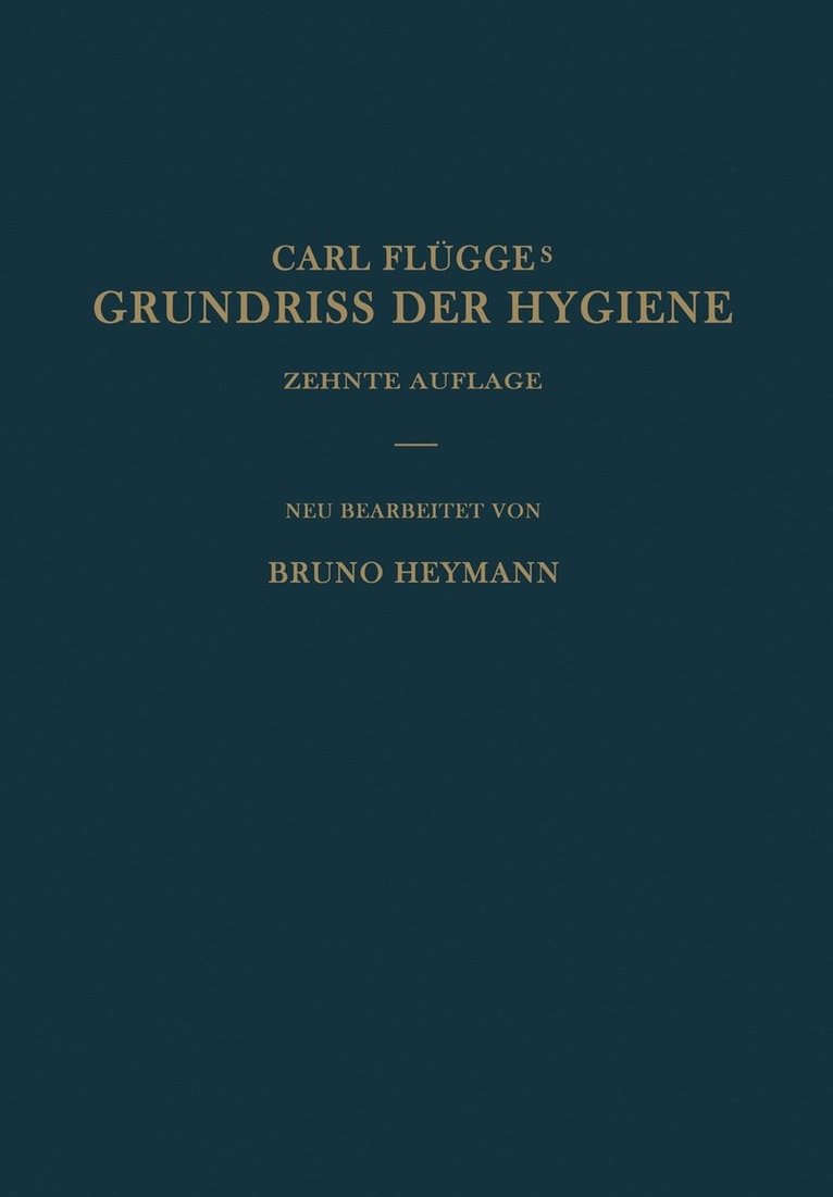 Grundriss der Hygiene 1