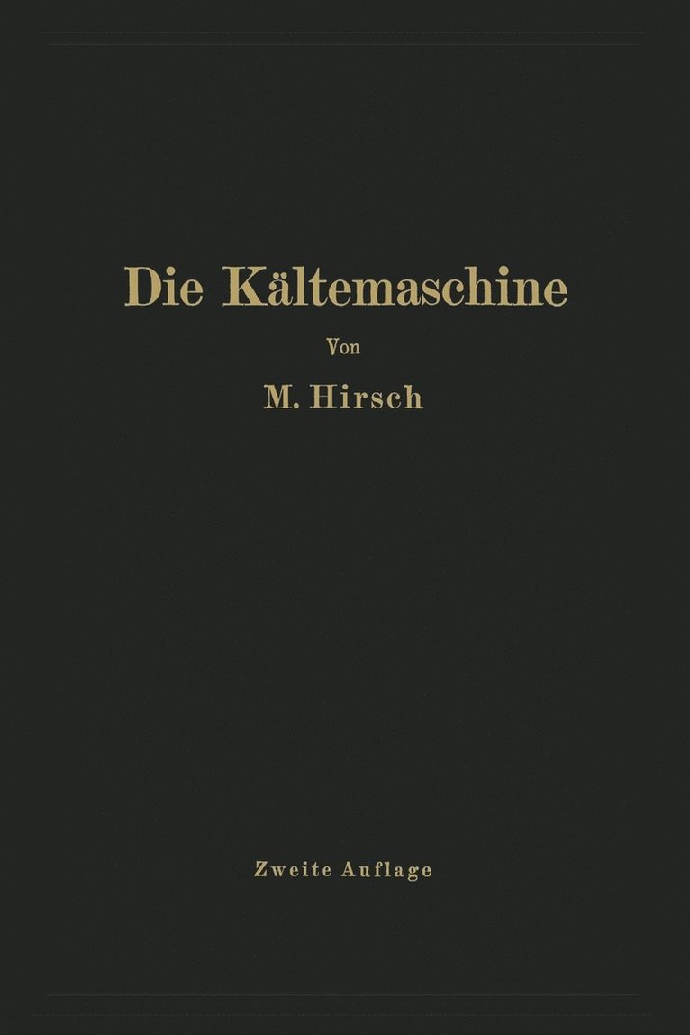 Die Kltemaschine 1