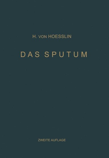 bokomslag Das Sputum