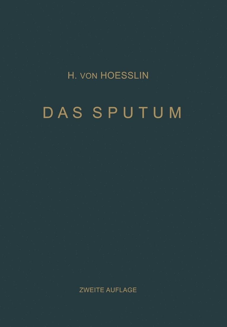 Das Sputum 1