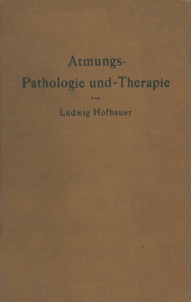 bokomslag Atmungs-Pathologie und -Therapie