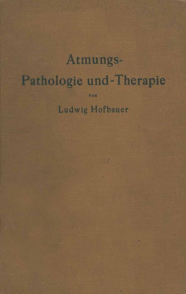 bokomslag Atmungs-Pathologie und -Therapie