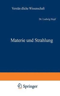 bokomslag Materie und Strahlung