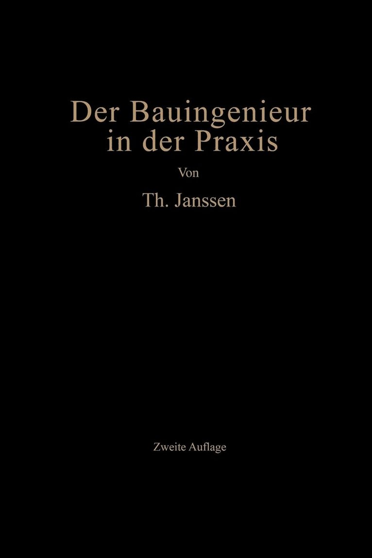 Der Bauingenieur in der Praxis 1