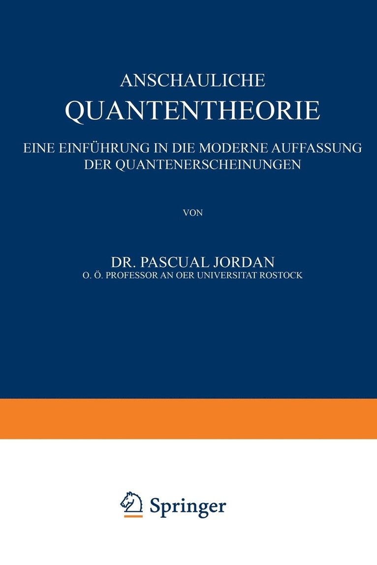 Anschauliche Quantentheorie 1