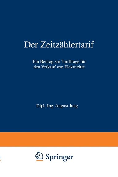 bokomslag Der Zeitzhlertarif