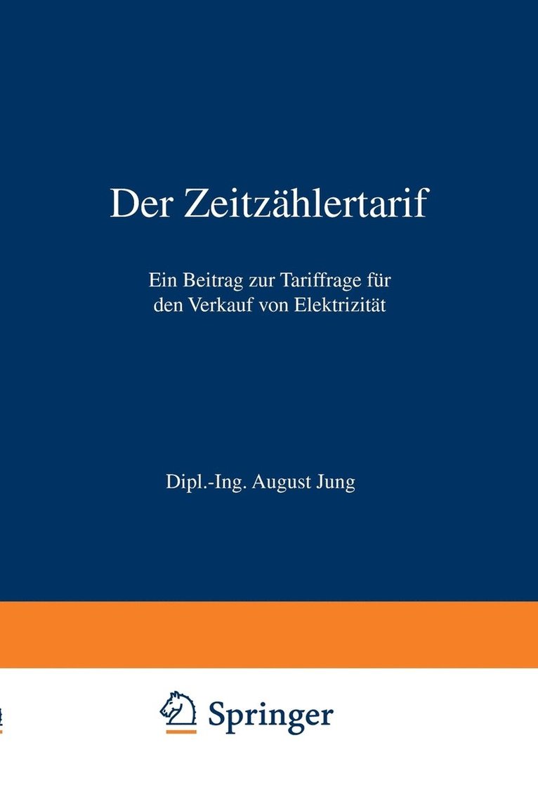 Der Zeitzhlertarif 1