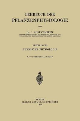 bokomslag Lehrbuch der Pflanzenphysiologie