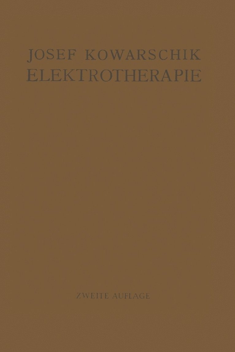 Elektrotherapie 1