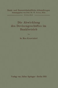 bokomslag Die Abwicklung des Devisengeschftes im Bankbetrieb